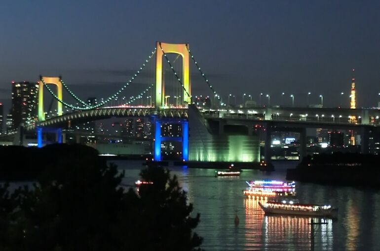 レインボーブリッジの夜景
