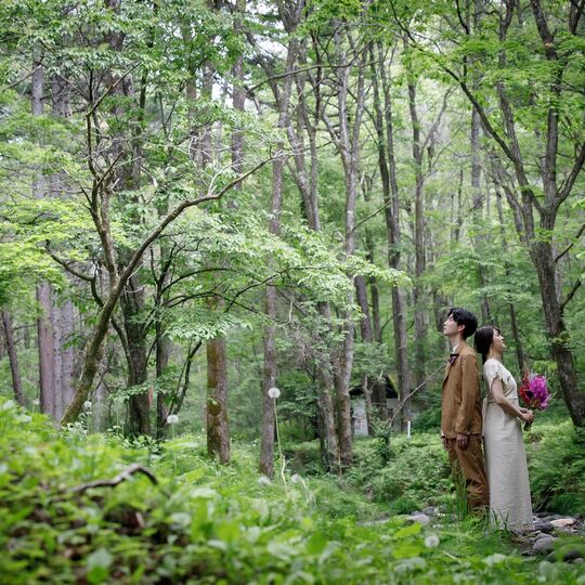 軽井沢　ウェディングフォト