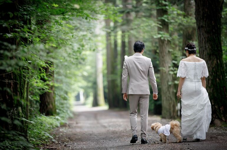 軽井沢　ウェディングフォト　写真