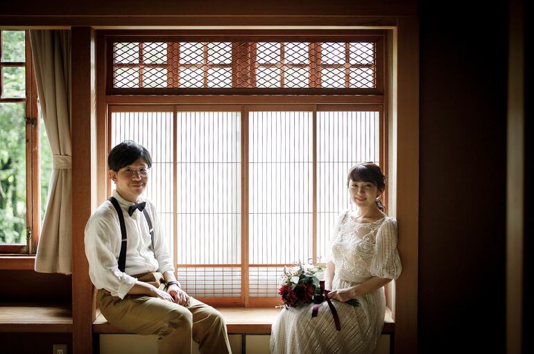 軽井沢　ウェディングフォト　写真