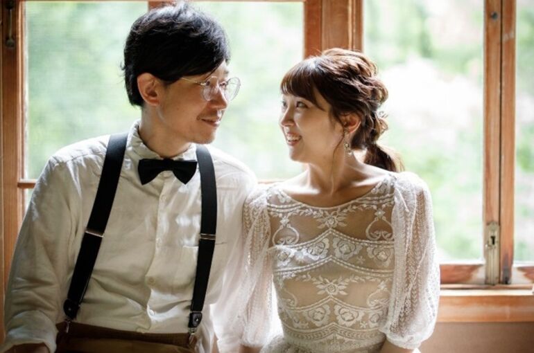 軽井沢　ウェディングフォト　写真