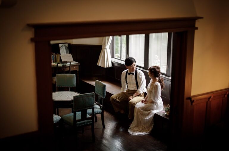 軽井沢　ウェディングフォト　写真