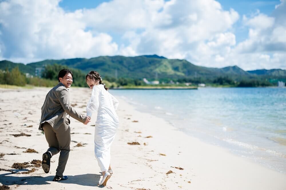 沖縄　結婚写真