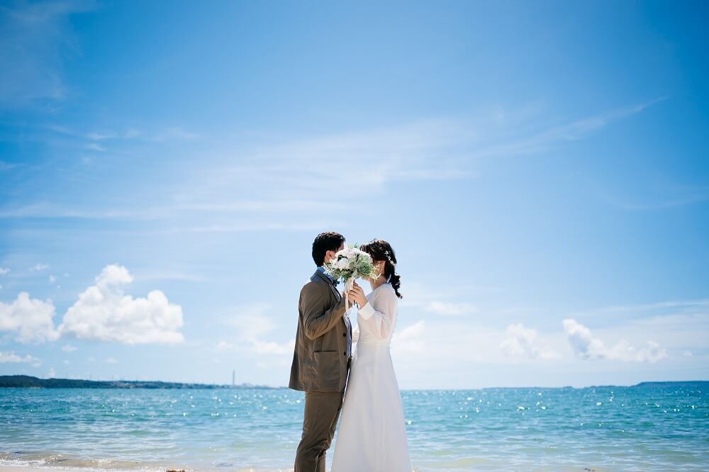 沖縄　結婚写真