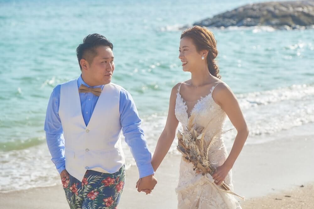 沖縄　結婚写真