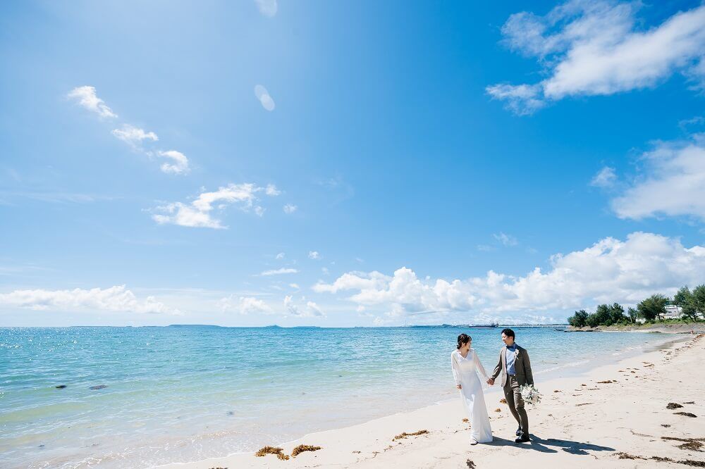 沖縄　結婚写真