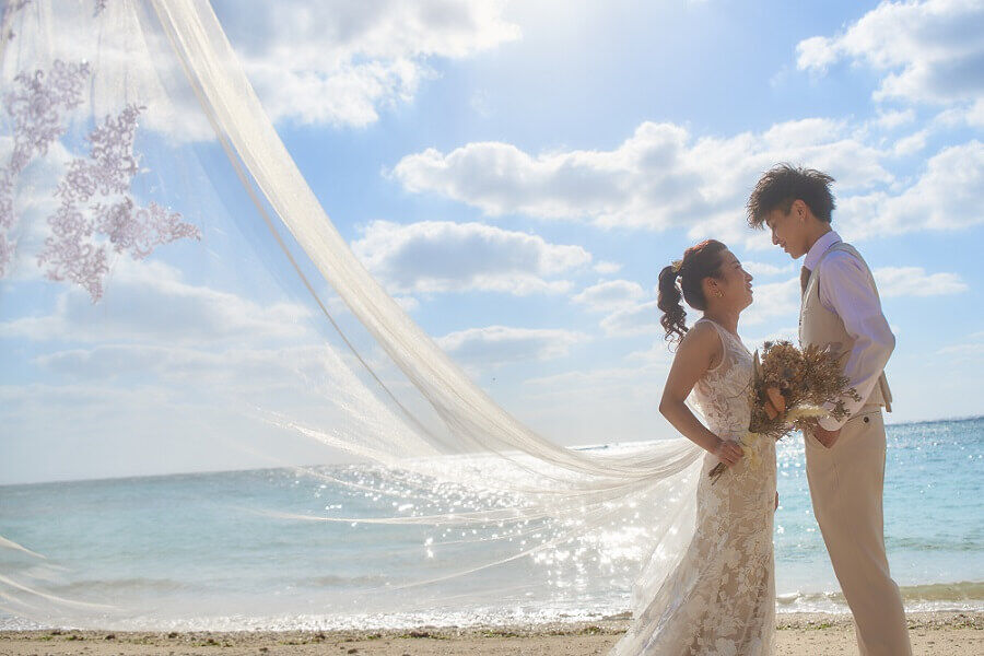 沖縄　結婚写真