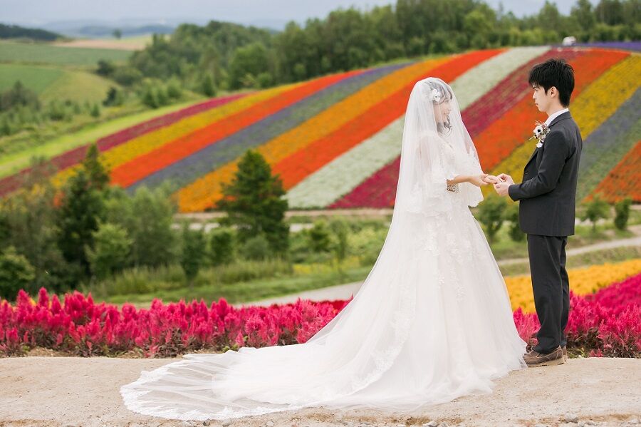 四季彩の丘　結婚写真