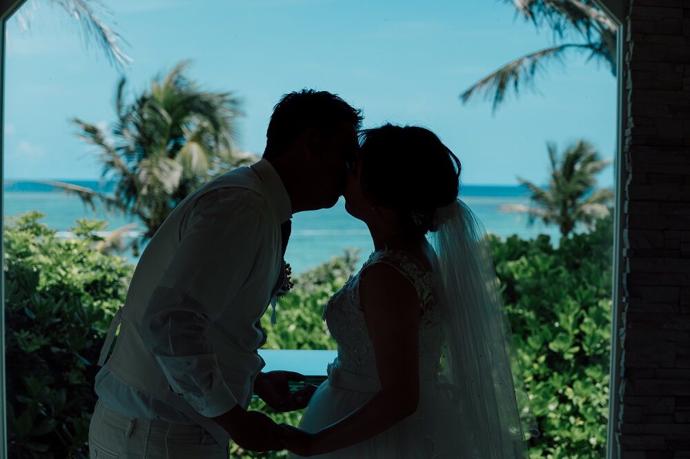 チャペル　結婚写真