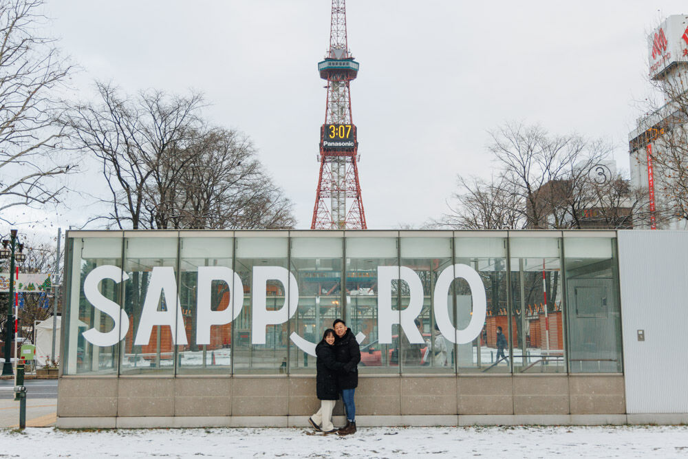 大通り公園　札幌ウェディングフォト